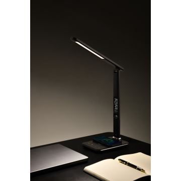 Brilagi - LED Димируема настолна лампа с безжично зареждане REGINA LED/8,5W/230V черен
