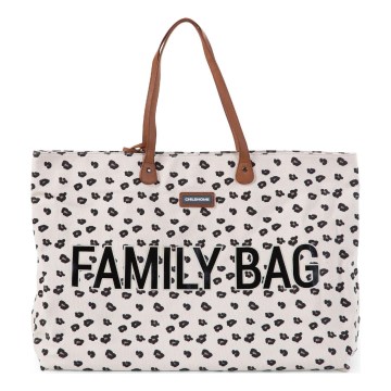 Childhome - Пътна чанта FAMILY BAG леопардова