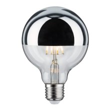 LED Димируема крушка с огледален връх GLOBE E27/6,5W/230V - Paulmann 28673