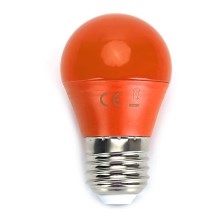 LED Крушка G45 E27/4W/230V оранжева - Aigostar