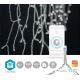 LED Коледна завеса 240xLED/8 функции 8м IP65 Wi-Fi Tuya студено бяла