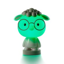 ONLI - LED RGB Детска малка нощна лампа PUPPIES LED/3W/USB овца 33 см