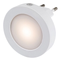 Rabalux - LED Нощна лампа със сензор LED/0,5W/230V 3000K Ø 65 мм