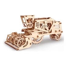 Ugears - 3D дървен механичен пъзел Комбайн