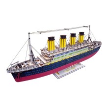 Woodcraft - Дървен 3D пъзел Titanic