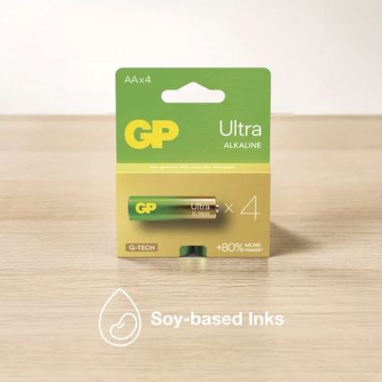 2 бр. Алкална батерия C GP ULTRA 1,5V