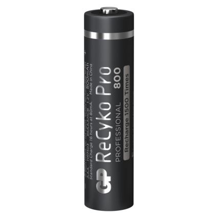 2 бр. Акумулаторни батерии GP AAA ReCyko Pro NiMH / 1.2V / 800 mAh