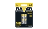 2 бр. акумулаторна батерия AA RAVER NiMH/1,2V/600 mAh