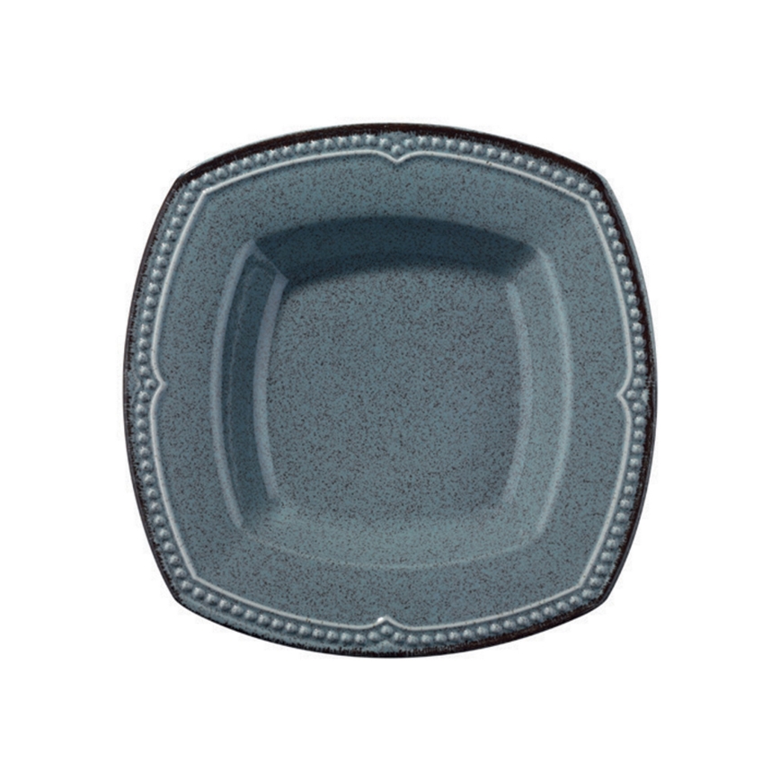 24-частен комплект за хранене, син/порцелан