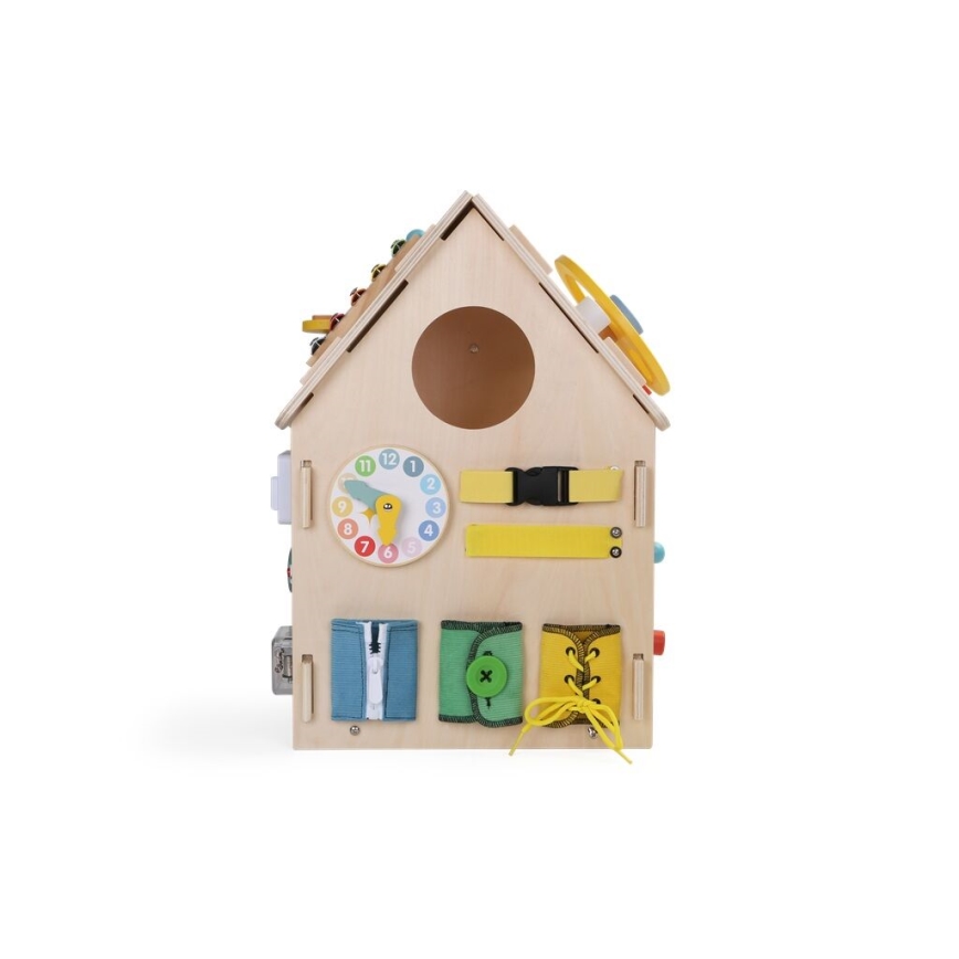 2Kids Играчки - Активна дъска къщичка бежова