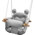 2Kids Toys - Детска текстилна люлка сив/бук
