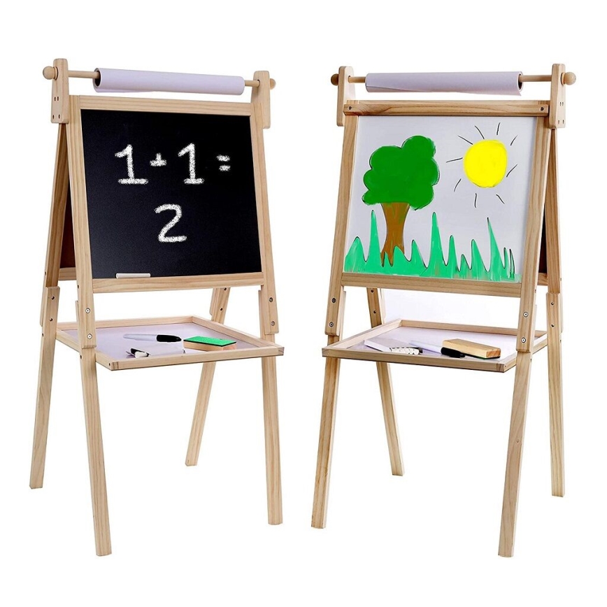 2Kids Toys - Двустранна дървена магнитна дъска
