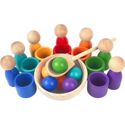 2Kids Toys - Дъгови кукли с топчета 7 цвята