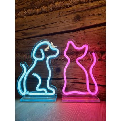 2Kids Toys - LED Неон маса декорация LED/5W/USB куче