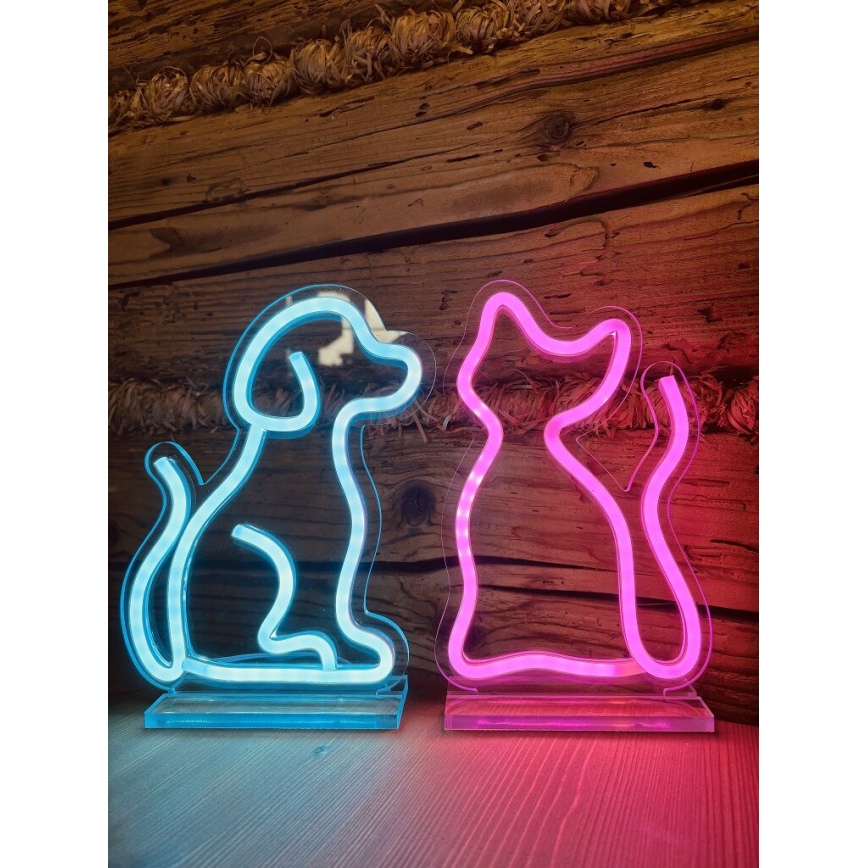 2Kids Toys - LED Неон маса декорация LED/5W/USB куче