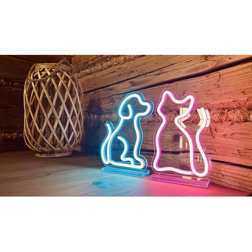 2Kids Toys - LED Неон маса декорация LED/5W/USB куче