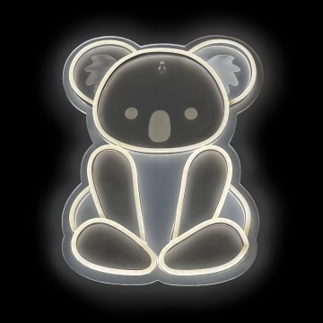 2Kids Toys - LED Неонова декорация за стена LED/5W/USB коала
