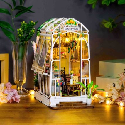 2Kids Toys - Миниатюрна къща Garden house 2xAAA