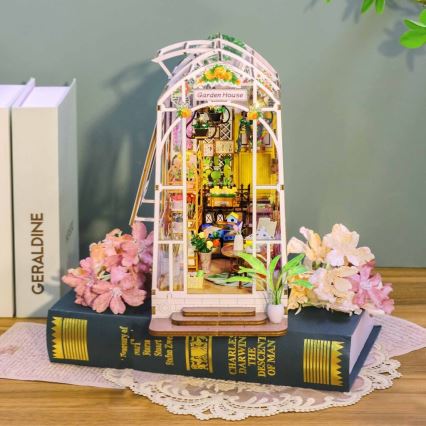 2Kids Toys - Миниатюрна къща Garden house 2xAAA