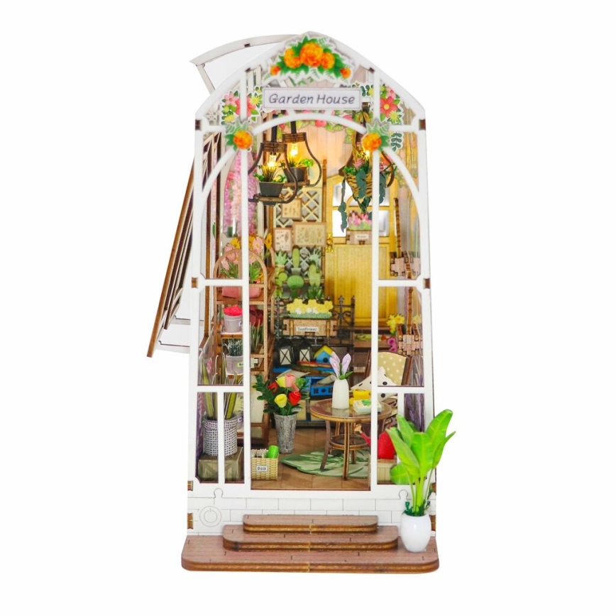 2Kids Toys - Миниатюрна къща Garden house 2xAAA