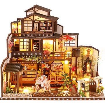 2Kids Toys - Миниатюрна къща Lavish sakura villa 2xAAA