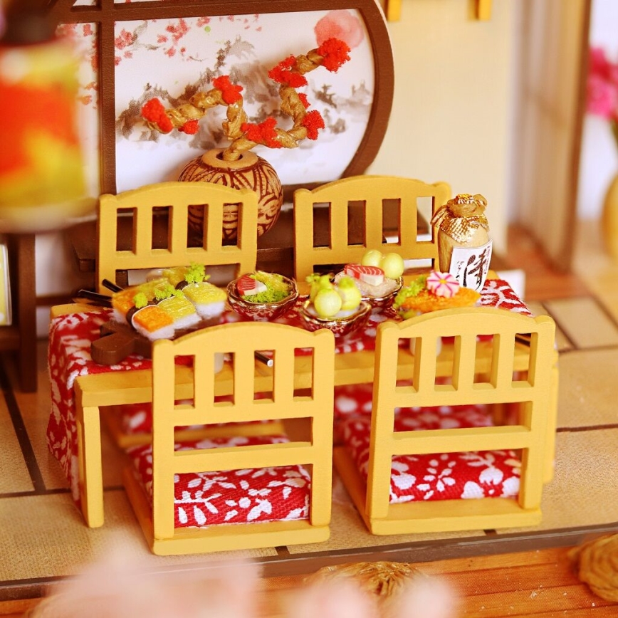 2Kids Toys - Миниатюрна къща Lavish sakura villa 2xAAA