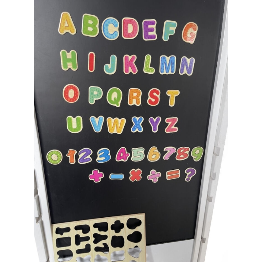 2Kids Toys - Обучителна помощна кула Коте с пързалка и дъска за писане