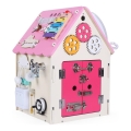 2Kids Toys - Плот за активности къща розов
