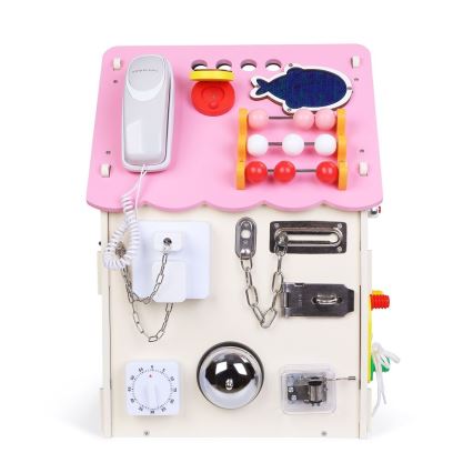 2Kids Toys - Плот за активности къща розов
