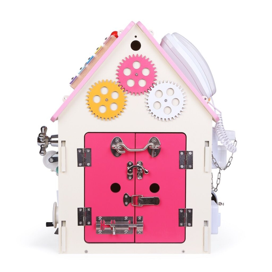 2Kids Toys - Плот за активности къща розов