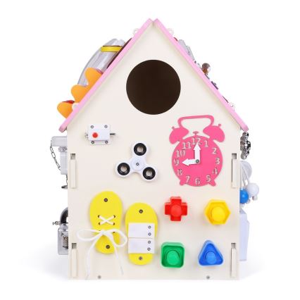 2Kids Toys - Плот за активности къща розов