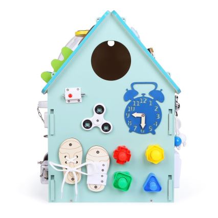 2Kids Toys - Плот за активности къща син