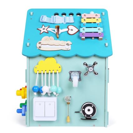 2Kids Toys - Плот за активности къща син