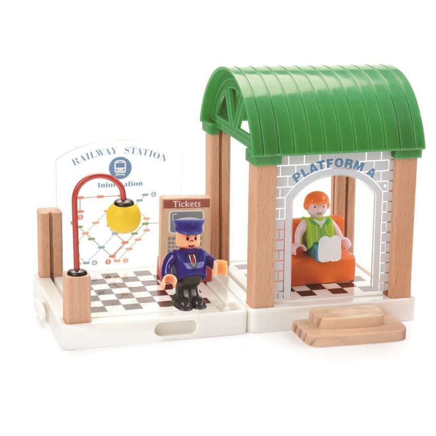 2Kids Toys - Влакчена писта Град и село 200 части