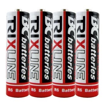 4 бр. Батерия, цинков-хлорид EXTRA POWER AA 1,5V
