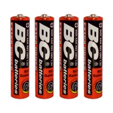 4 бр. Батерия, цинков-хлорид EXTRA POWER AAA 1,5V