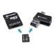 4в1 MicroSDHC 32GB + SD адаптер + четец на карти MicroSD + OTG адаптер