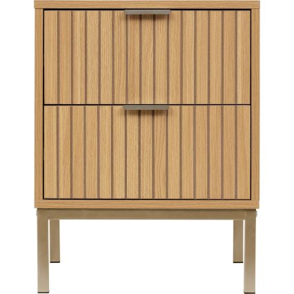 5five - Нощно шкафче ARCUS 40x40 см кафяво
