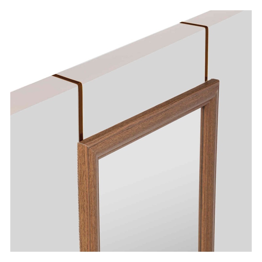 5five - Окачено огледало за врата MATCHING 125x35 cm, кафяво