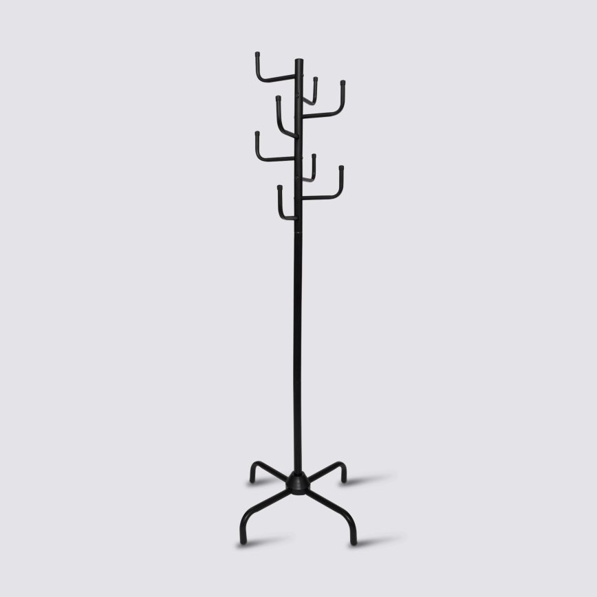 5five - Подова стойка за дрехи RAKU 178 x 58 см, черна