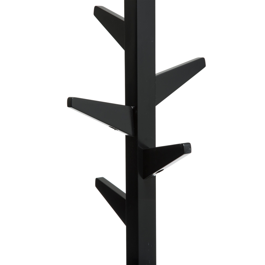 5five - Подова закачалка RAME 169x35 cm черна/кафява
