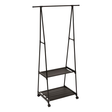 5five - Стойка за дрехи FESY 156x83 см черна