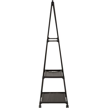 5five - Стойка за дрехи FESY 156x83 см черна