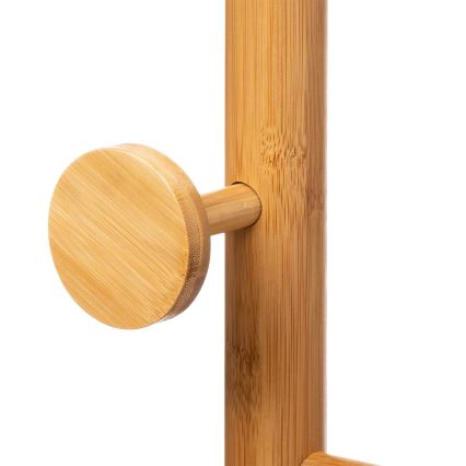 5five - Стойка за дрехи PERY 175x38 см кафява