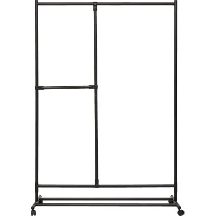 5five - Стояща закачалка KENY 173x117 cm черна