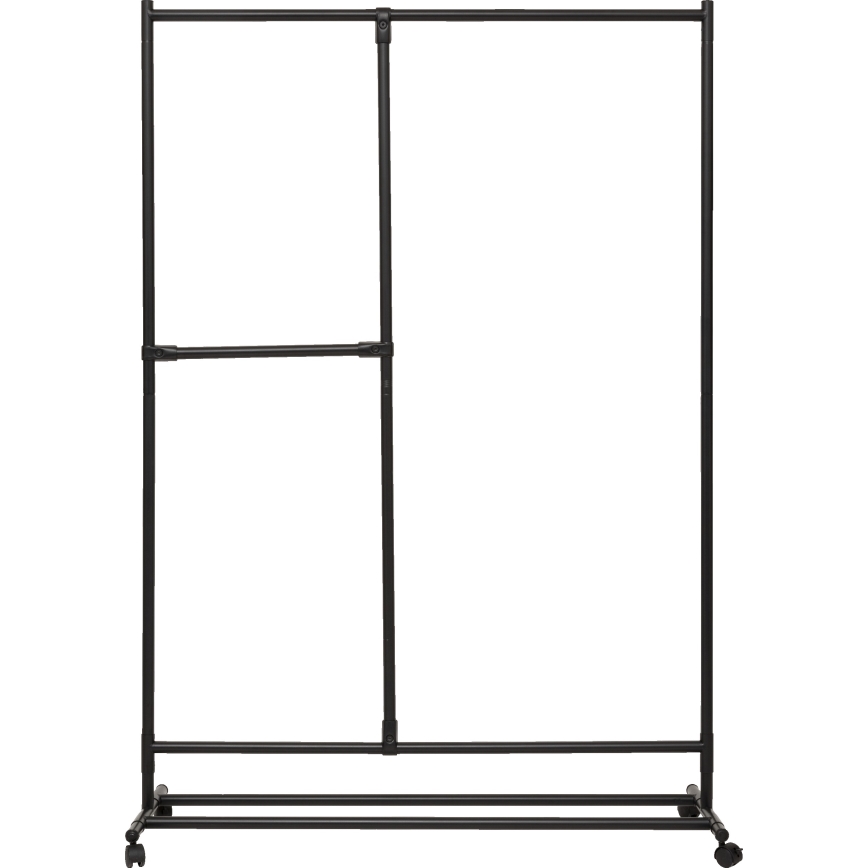 5five - Стояща закачалка KENY 173x117 cm черна