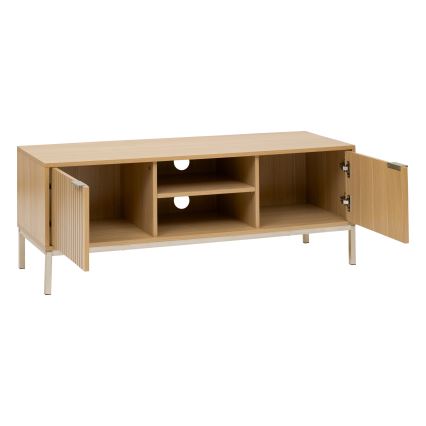 5five - телевизионен шкаф KUBI 120 x 40 см, кафяв