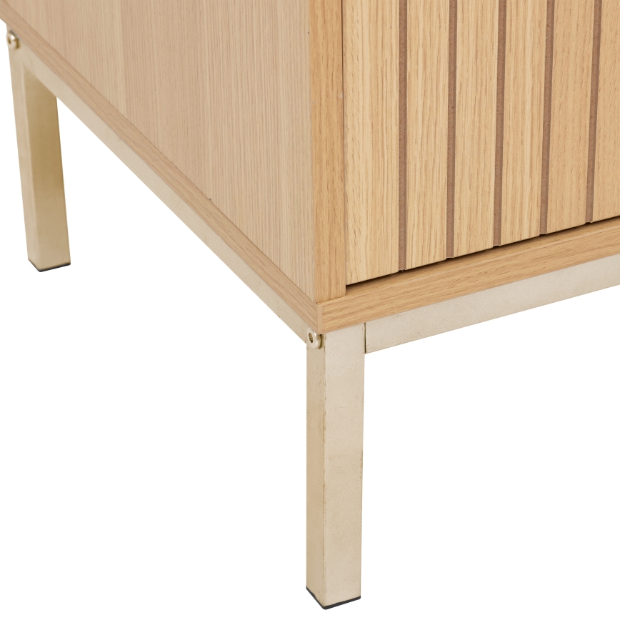 5five - телевизионен шкаф KUBI 120 x 40 см, кафяв