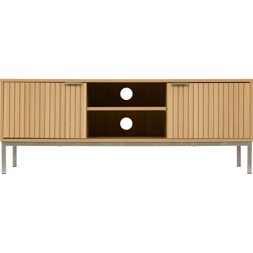 5five - телевизионен шкаф KUBI 120 x 40 см, кафяв
