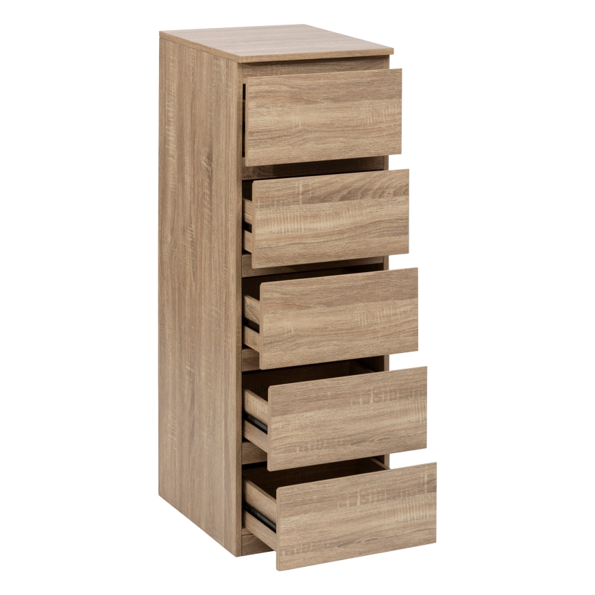 5five - Комод HEIM 40x118x48 см, кафяв
